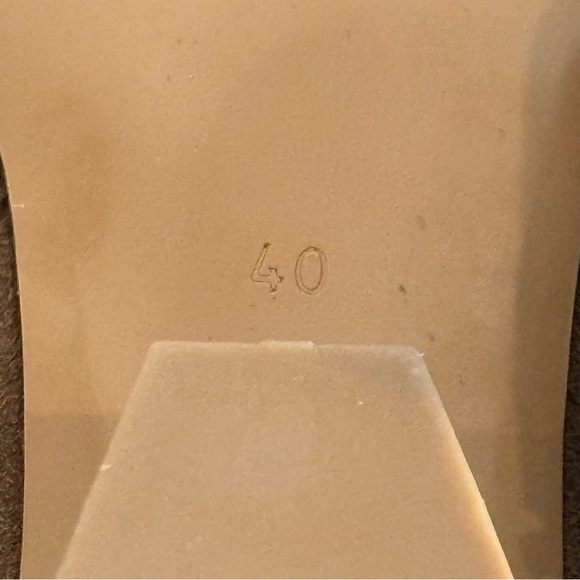 BUENO Sz 40 Suede Booties Stacked Heels Almond Toe Asymmetrical NEW W/ TAG - Picture 10 of 10